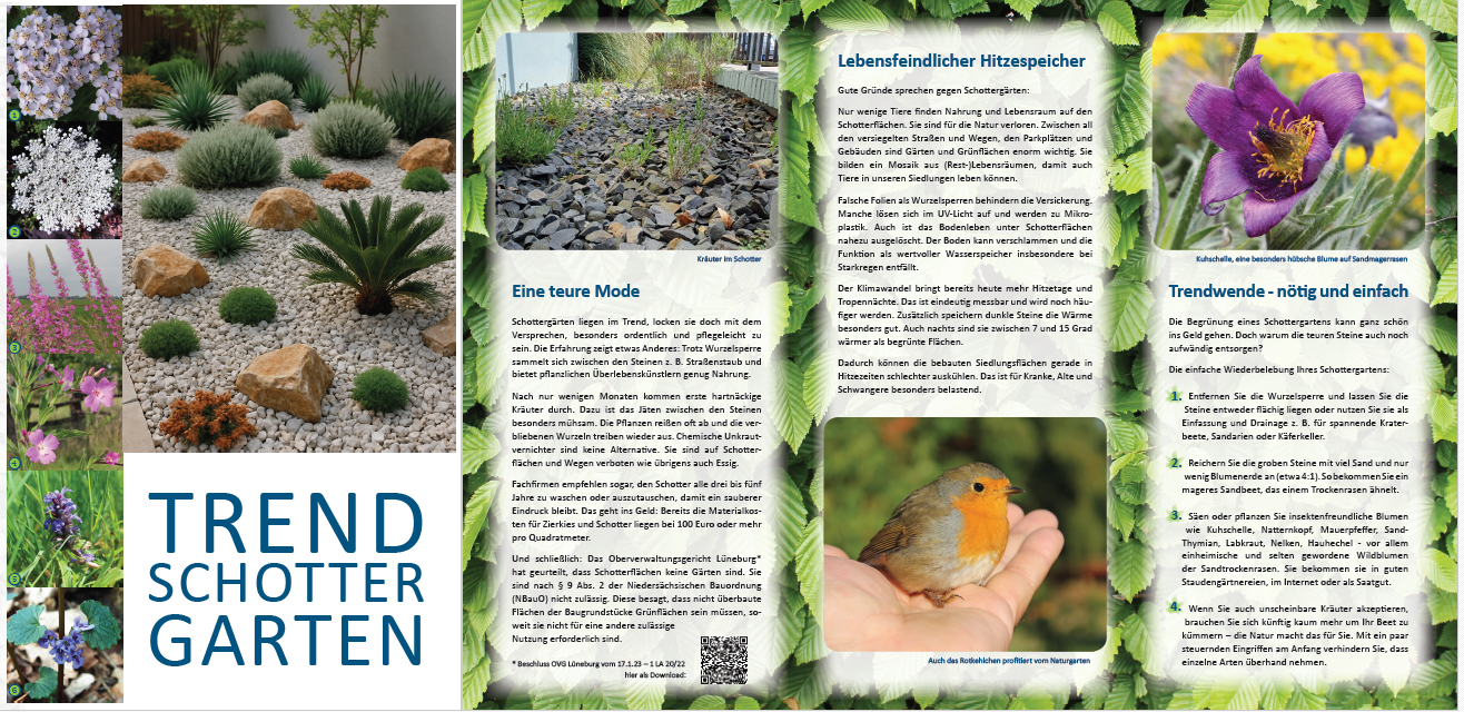 Flyer: Trend Schottergärten Vorschau