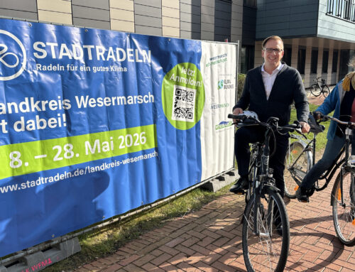 Stadtradler satteln ihre Drahtesel