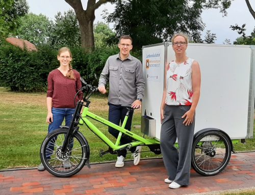 Tourismus-Service Butjadingen testet E-Schwerlastenrad