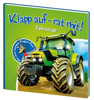 Abbildung des Kinderbuches Klapp auf - rat mit! Fahrzeuge